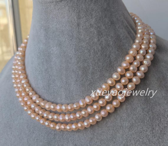 Wholesale 10-12mm Mixed Color Baroque Freshwater Pearl Necklace Strand 40cm 38 Beads from Beaded Necklaces - price 48.25