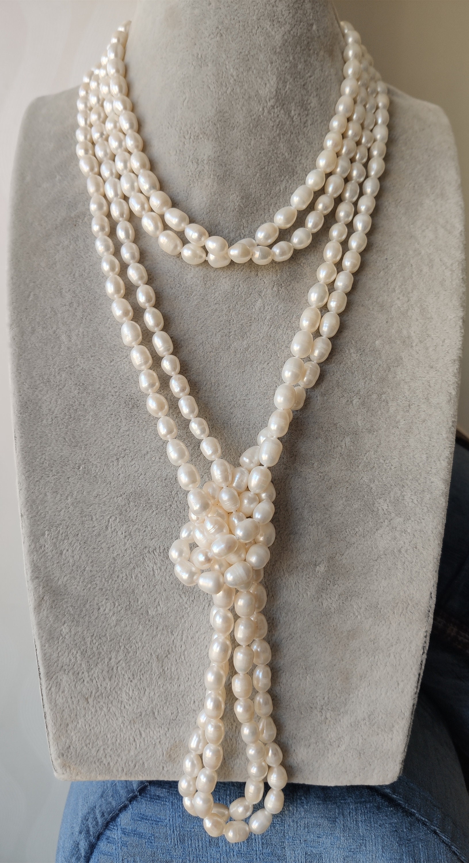 正規品【HYERES LOR】Noailles White Pearl Necklace (8mm) PearlNecklaceVIX-3-308043.jpg?