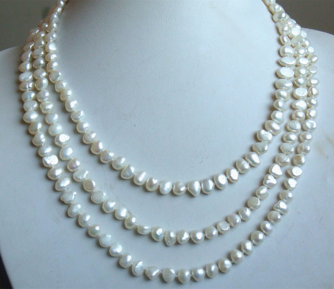 極美品！！CADEAUX カドー　LONG PEARL NECKLACE 7mm ）CADEAUX PEARL NECKLACE EXCLUSIVE – Shinzone