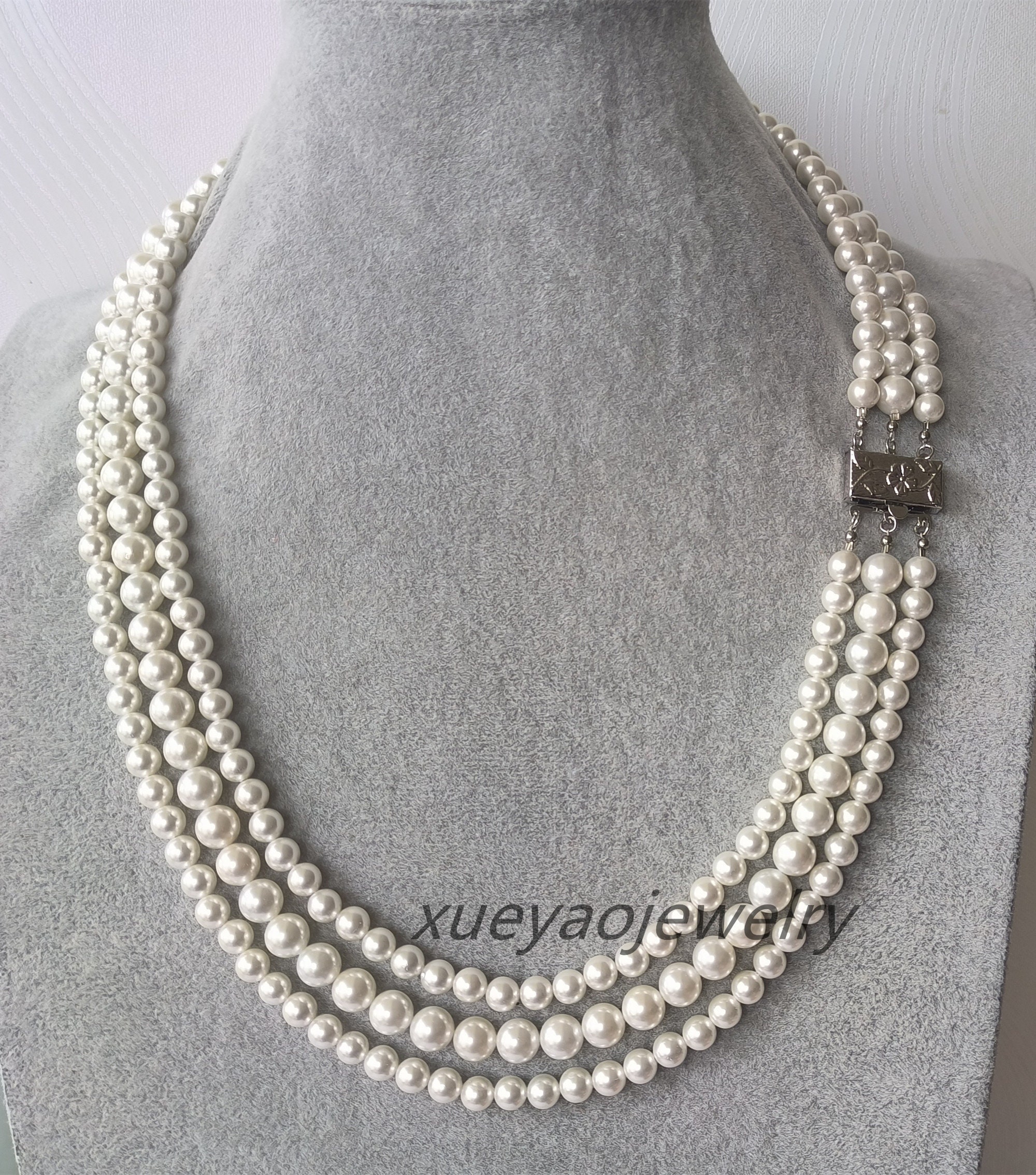 ★韓国大人気★STONEHENgE★Silver Material Pearl Necklace★ ◇STONEHENgE◇ silver pearl necklace SA24D05E StoneHenge