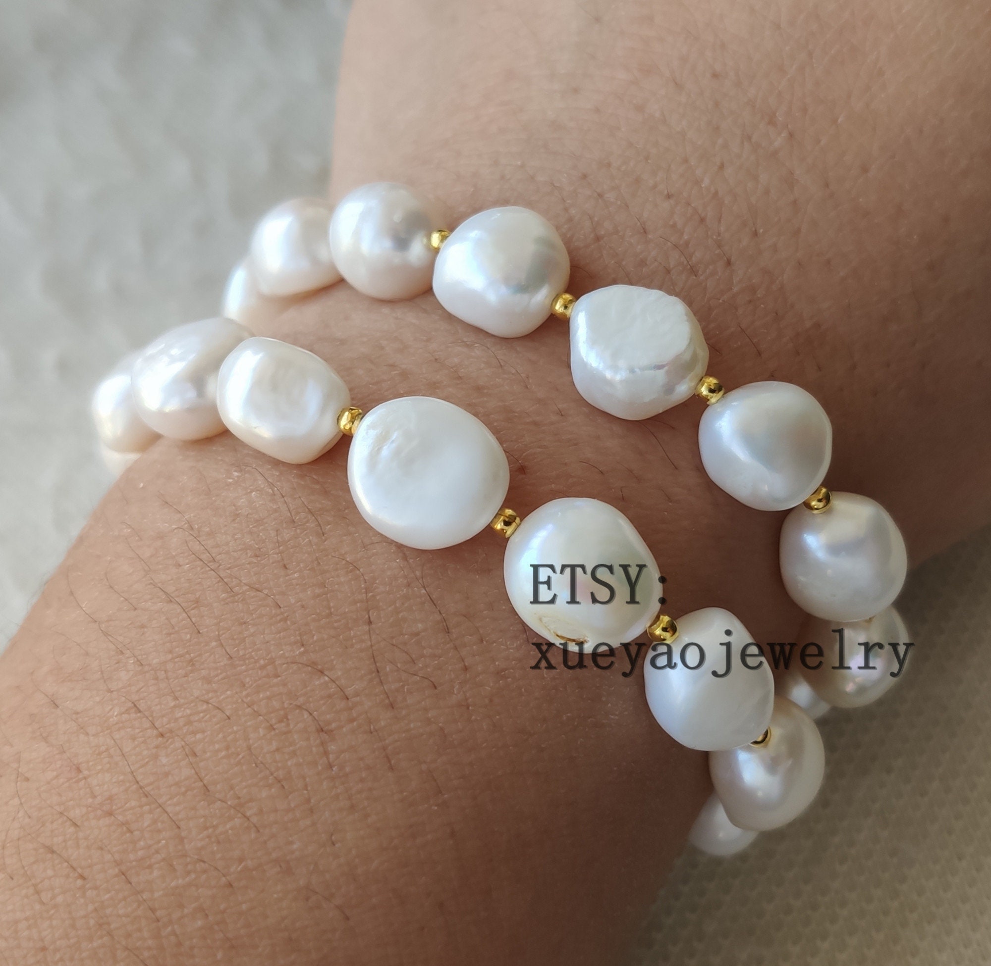ブレスレット Ribbon Pearl Bracelet #9931 il_fullxfull.2092732094_dfcj.jpg