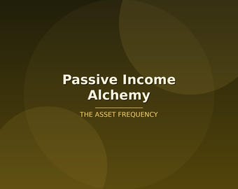 Passief inkomen alchemie: 7 stromen voor spirituele ondernemers Gids digitale producten