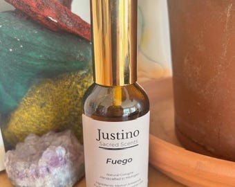 Fuego: Mezcal based cologne by Justino Sacred Scents