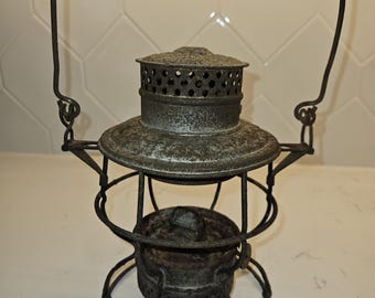 Antique B & O R.R. Lantern/ repair restore
