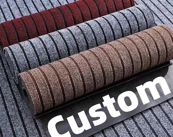 Custom Size Runner, Tailored Entrance Door Mat, Bespoke Anti-Slip Area Rugs, Cut to Shape Dirt Trapper Barrier Mat, Commercial Office Carpet
