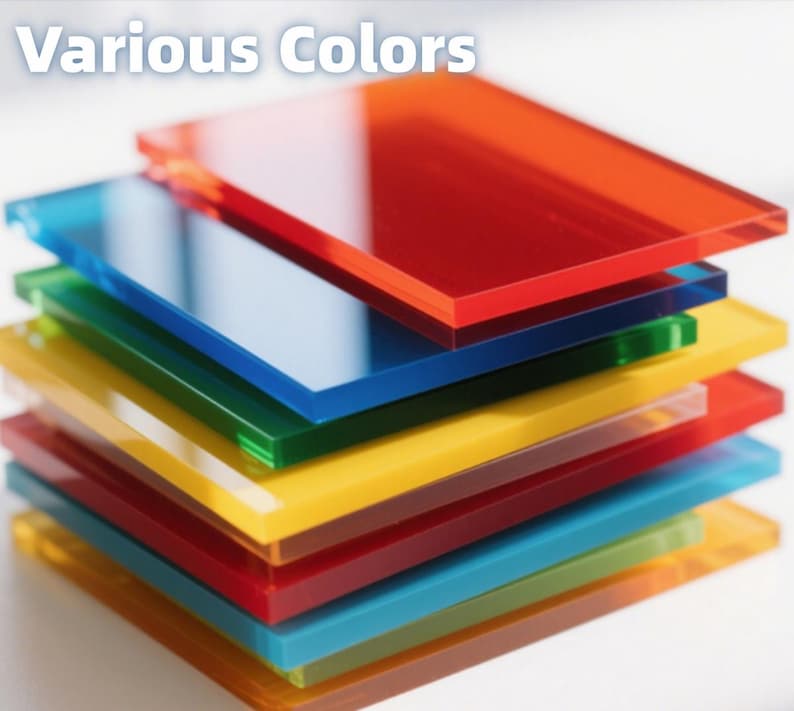 Custom Size Acrylic Sheets, High-Transparency Tailored Plexiglass Panel, Bespoke Crafted Shelves Crystal-Clear, Made to Order Plastic Sheet image 6