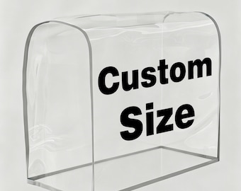 Custom Clear Dust Covers, Waterproof Equipment Cover, Made to Measure Transparent Furniture PVC Protection, Storage Cover for Appliance