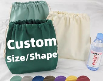 Custom Size Storage Bags, Bespoke Purse Protector Liner Bag Dust Cover, Made to Order Cotton Handbag Organizer Insert, Tailored Storage Pack