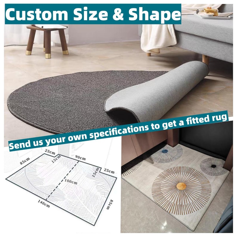 Custom Size Runner, Tailored Entrance Door Mat, Bespoke Anti-slip Area ...