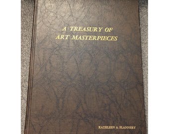 A Treasury Of Art Masterpieces Livre relié édité par Thomas Craven War Department EM 631 1945 vintage