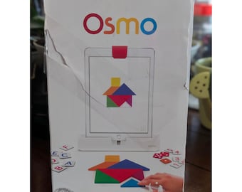Kit Osmo Genius pour iPad - Jeux éducatifs interactifs pour enfants - Base Tangram Words Numbers et réflecteur inclus