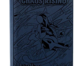 Raccoglitore Pokémon Chaos Rising Master Set inciso al laser (realizzato su ordinazione)