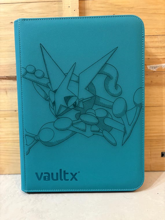 Pokemon Greninja Vaultx Laser Engraved Binder (made to Order) - Etsy