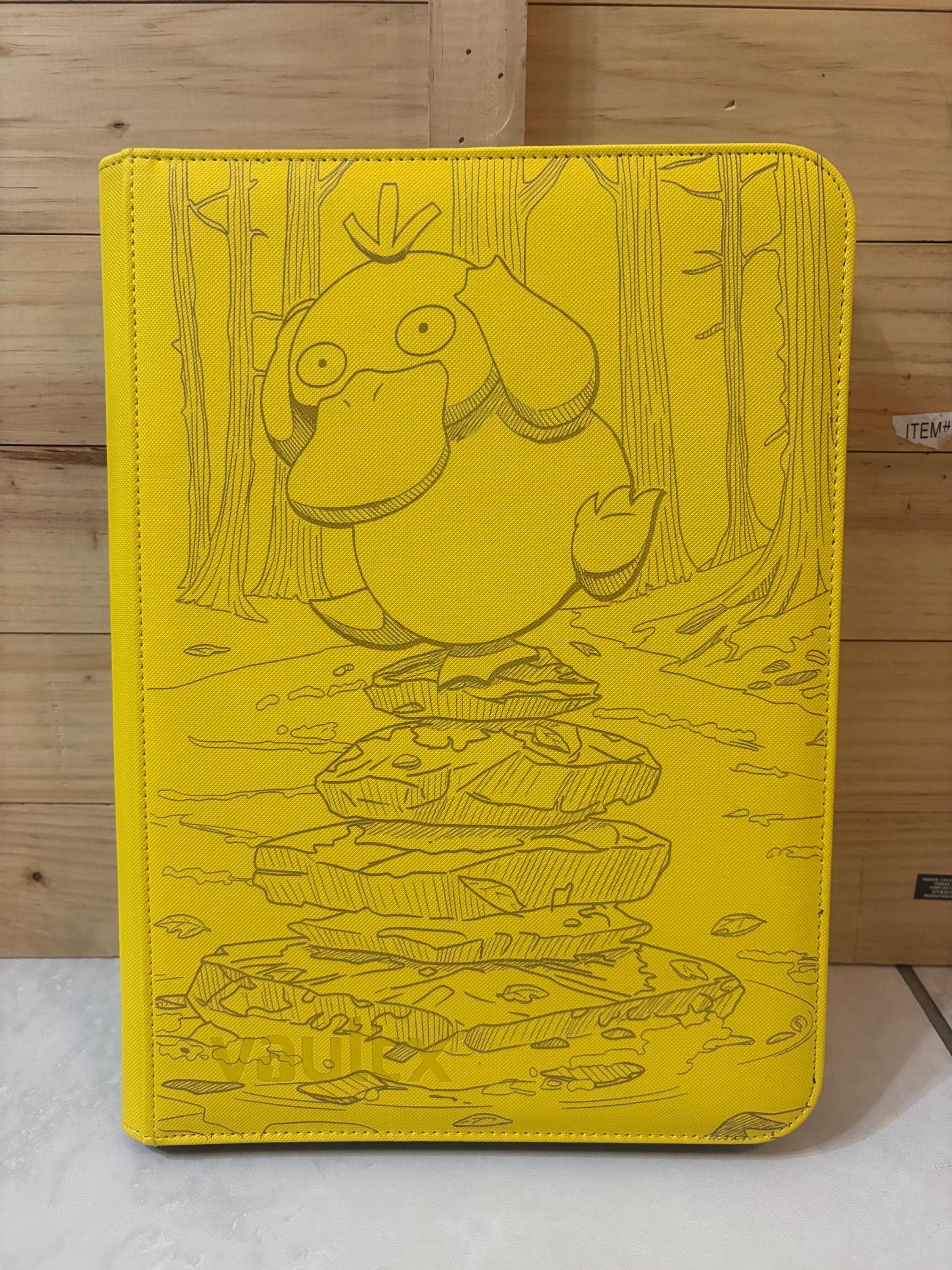 psyduck pokemon card binder Psyduck Pool Party 9-Pocket Trading Card Binder – Star⭑Salts