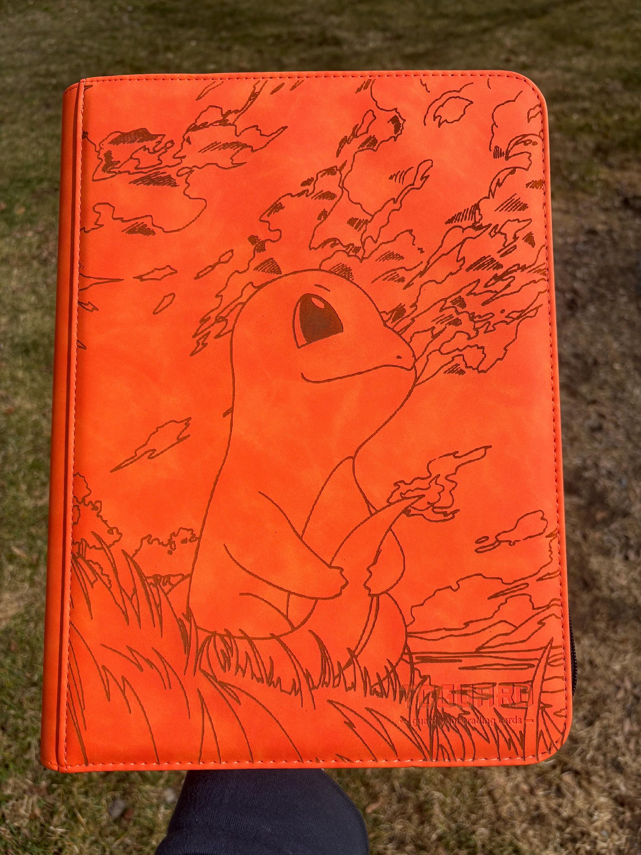charmander pokemon card binder Ultra PRO 4-Pocket Portfolio For Pokmon Cards Holds 40-80 Cards + 4 Oversized or building your dream fire Pokemon Card Binder Fire Type