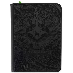 Carpeta de Pokémon Mega Darkrai del set maestro Pitch Black