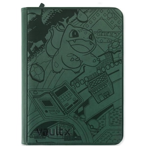 Classeur Pokémon Bulbizarre gravé au laser