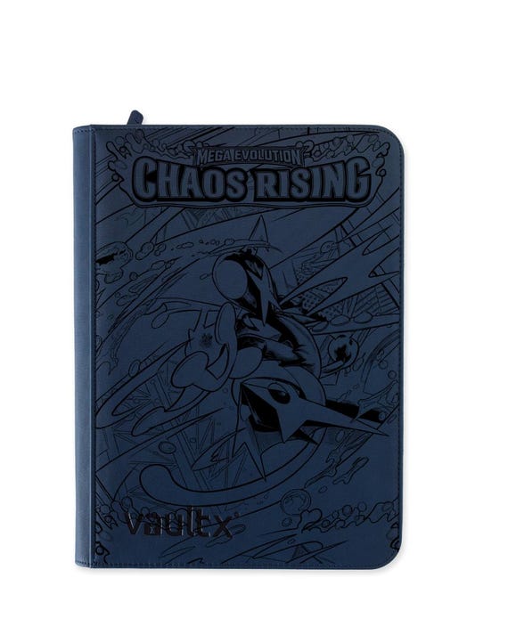 Chaos Rising Master Set Laser Engraved Pokemon Binder (Made to Order)