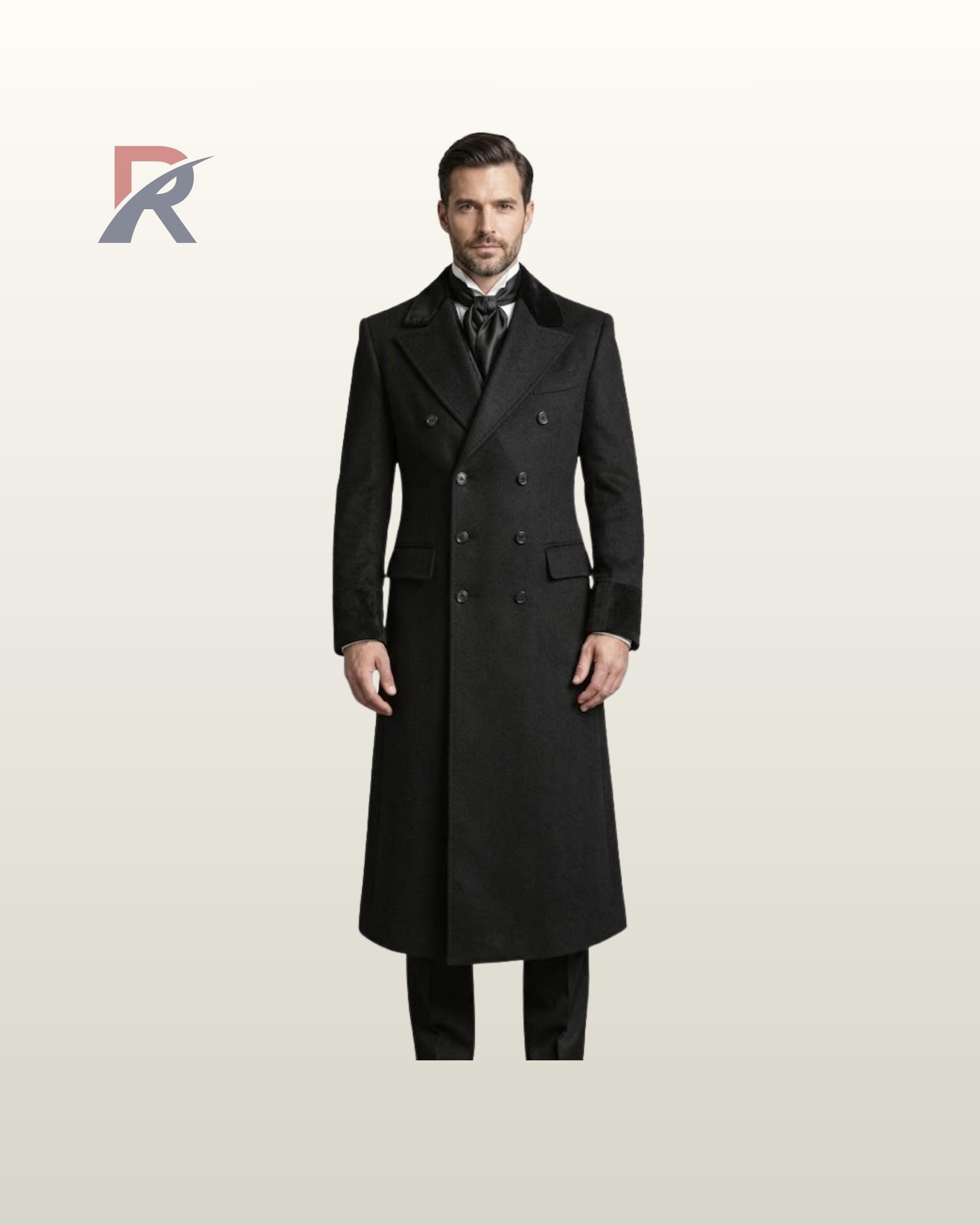 Mens Vintage Chesterfield Overcoat - Etsy