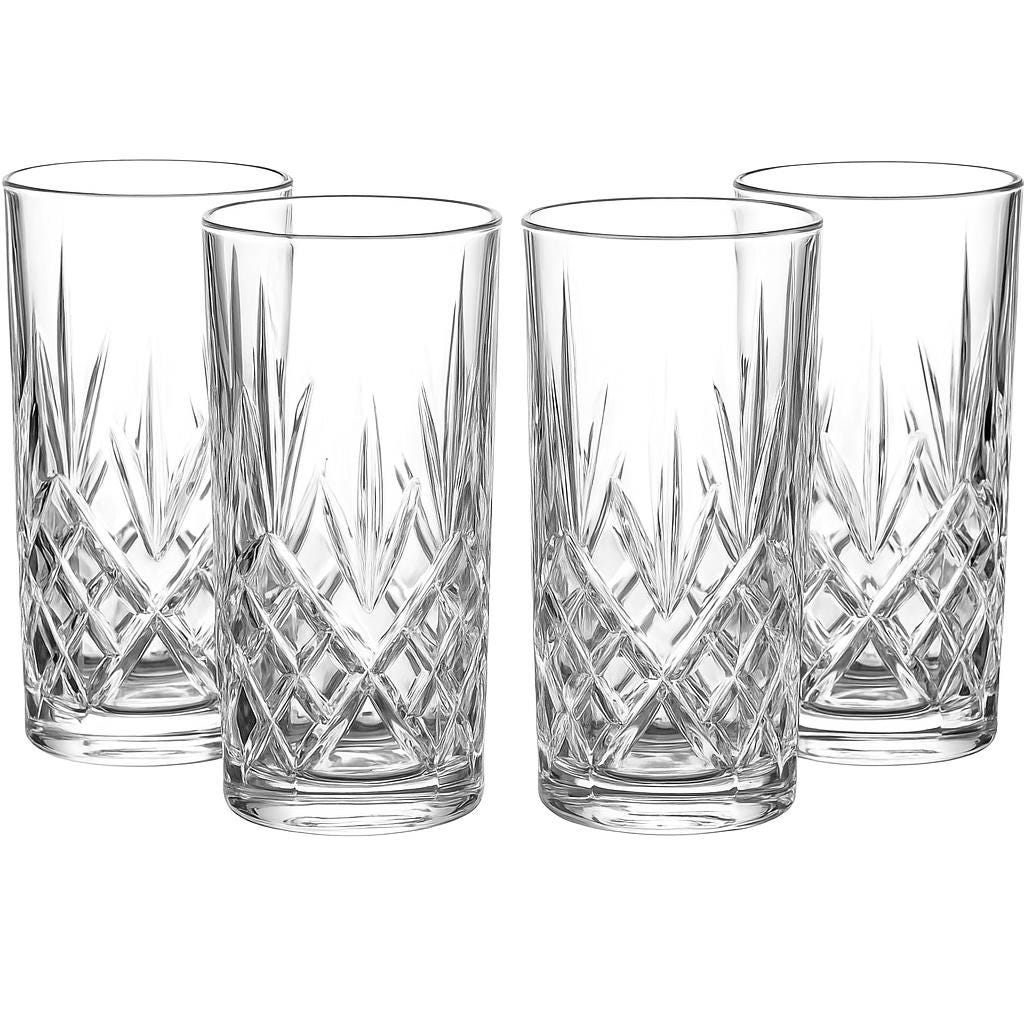 4 Verres Cristal