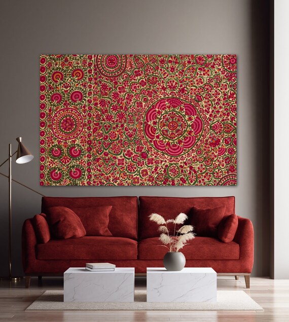 Suzani wall hanging hotsell
