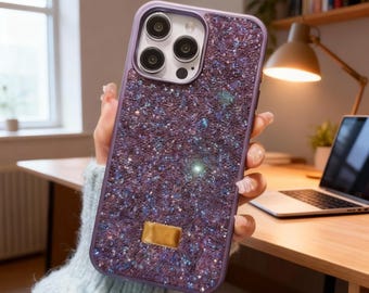 Luxury Rhinestone iPhone Case Shockproof Cover
