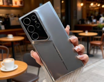 Funda mate de lujo Mecha Armor para Samsung Galaxy / Ultrafina y resistente a los golpes