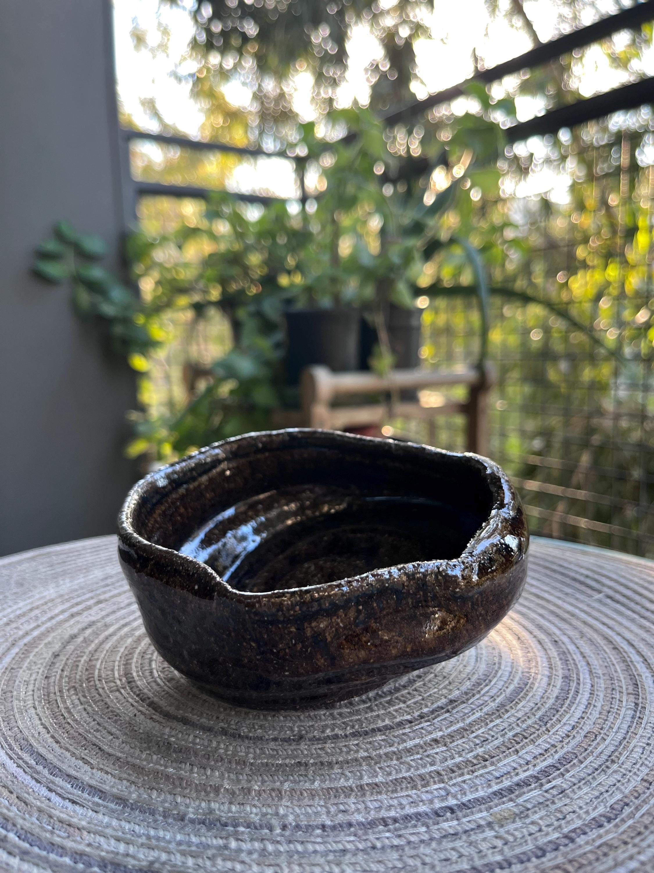 Wabi Sabi Ceramic Planter – Handmade Stoneware Plant Pot – Minimalist ...