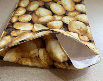 Microwave potato bag