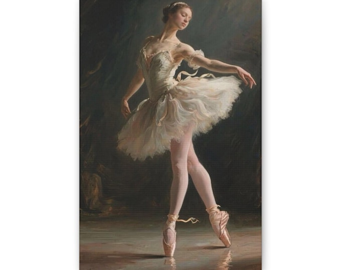 Ballet Dancer Canvas