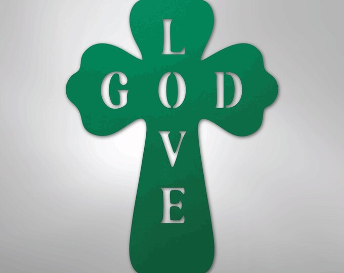 God Love - Steel Sign
