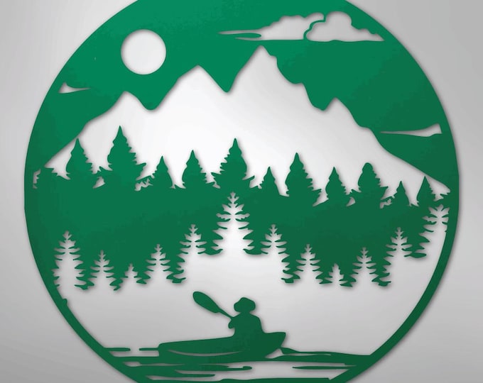 Canoe the Wild - Steel Sign