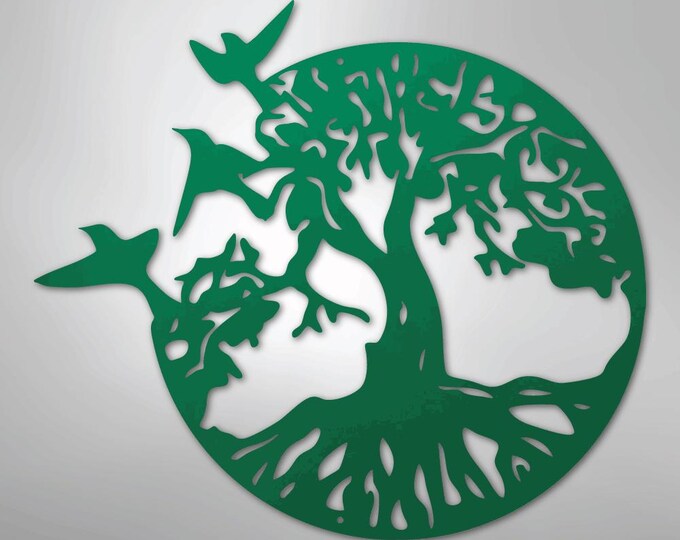 Take Flight Tree - Steel Sign
