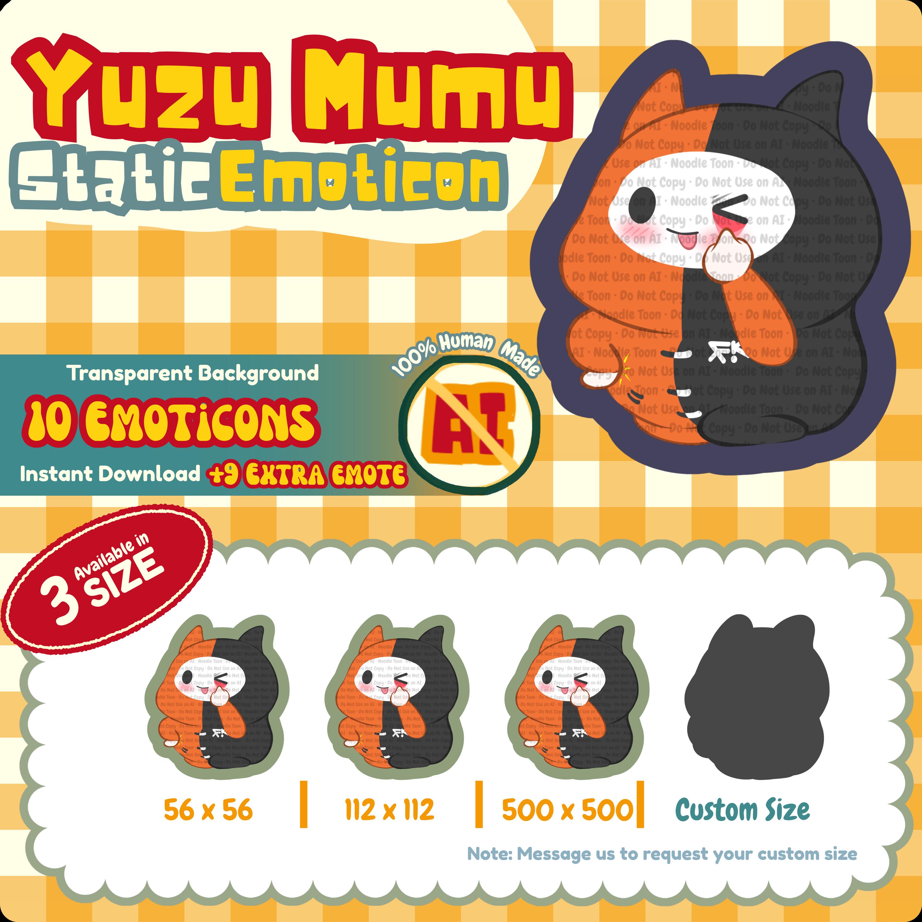 Yuzu Vtuber - Etsy