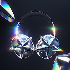 Star Airpods Maxケース - ヘッドホンカバー。ソフトシェル、クロームAirpod Maxカバー。2個セット - 耐久性に優れたデザイン 画像 7