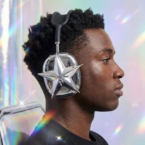 Star Airpods Maxケース - ヘッドホンカバー。ソフトシェル、クロームAirpod Maxカバー。2個セット - 耐久性に優れたデザイン 画像 4