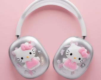 Funda para AirPods Max: una bonita funda con capas y dijes para auriculares