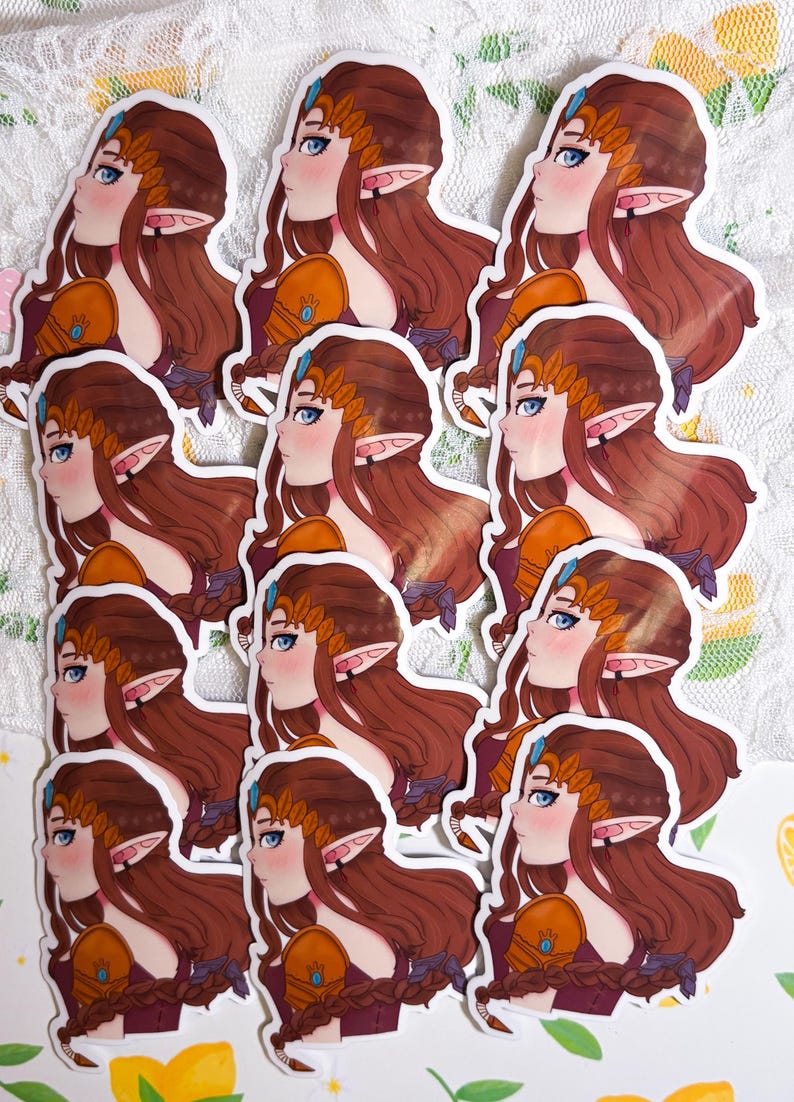 Twilight Princess // Sticker // Cute Vinyl Stickers - Laptop, Ipad ...