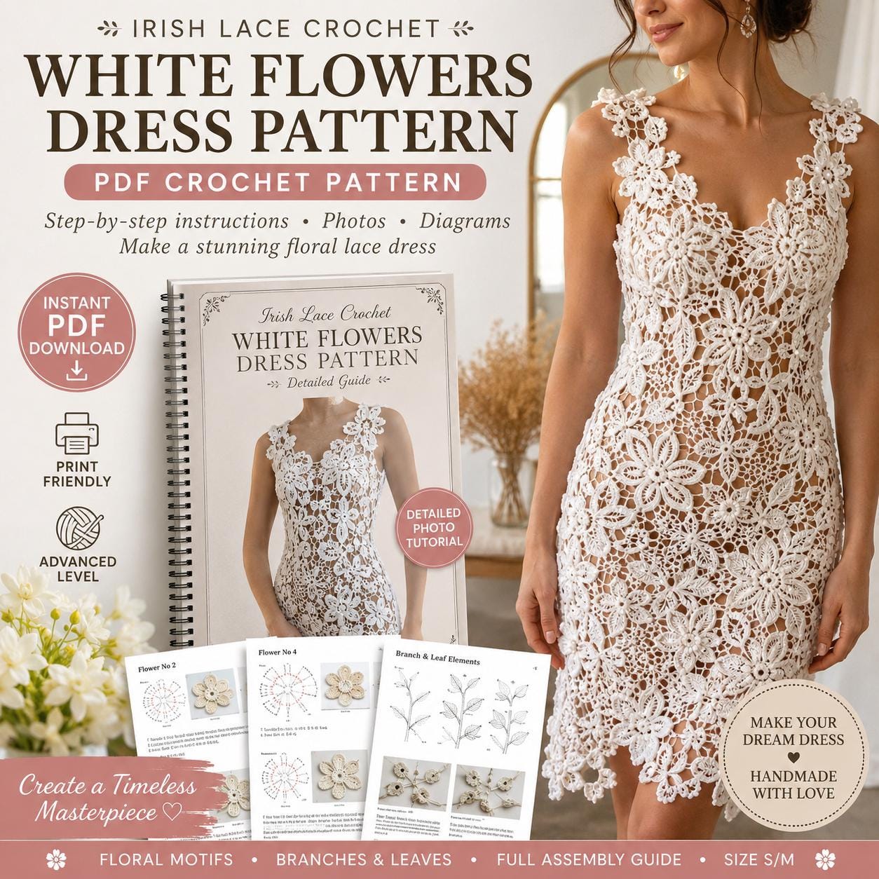 36 Crochet Wedding Dresses for a Handmade Bridal Look 35 Crochet Bridal Dress