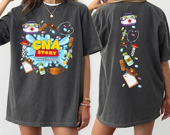 CNA Story PNG, To Infinity And Beyond Sublimation Design, Funny Pediatric Certified Nursing Assistant Shirt Graphic, Cute Medical Clipart