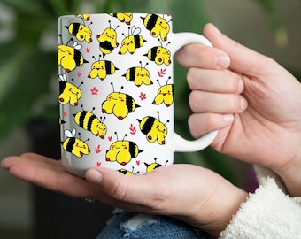 Lustige Boo Bienen Becher wickeln PNG | Erwachsenen Humor Biene Sublimation png | Fröhliches Dummkopf-Wortspiel | Freches Gag-Geschenk | Wrap digitaler Download