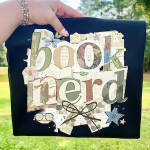 Book Nerd Ransom Note PNG | Retro Bookish Design (Digital Download)