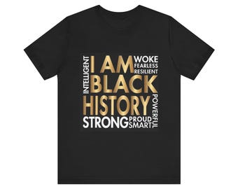 私は黒人歴史そのものだ｜エンパワーメント・ステートメントTシャツ
