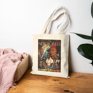 Celebrate Black History Tote Bag | The New Yorker Collage Artwork image 6