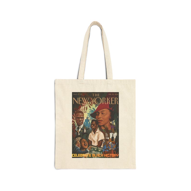 Celebrate Black History Tote Bag | The New Yorker Collage Artwork image 1