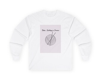 Knit Yarn Ball with Needles Long Sleeve