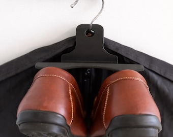 Organizador de zapatos/ganchos para ropa de viaje para ahorrar espacio al empacar