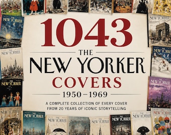 1043 The New Yorker Covers 1950-1969 | Vintage Art PDF | Printable Wall Decor
