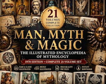 Man, Myth & Magic Encyclopedia Set, Illustrated Mythology (PDF Download)