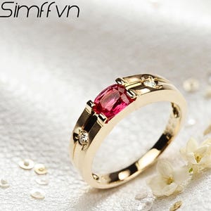 Natural Ruby Ring, 925 Sterling Silver Ring, Oval Ruby Gemstone Ring, July Birthstone, Handmade Promise Ring, Gift for Her